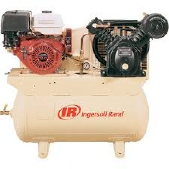 Ingersoll Rand 24 CFM 175 PSI, Horizontal Air Compressor with Alternator, 13 HP