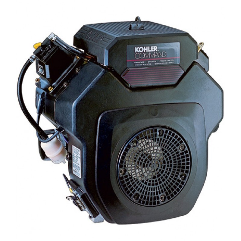 Kohler Command Pro Horizontal Simplicity Replacement Engine with Electric Start - Shaft, 674cc, 1.125in. x 2.79in.